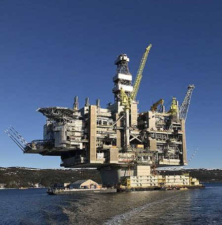 Offshore oil and gas platform